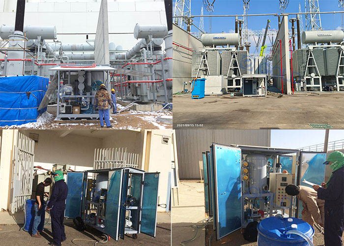 جهاز تنقية زيت المحولات 4