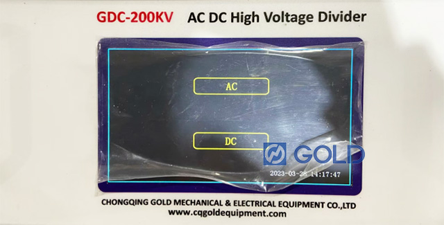 200kV متعدد الوظائف AC DC فاصل الضغط العالي