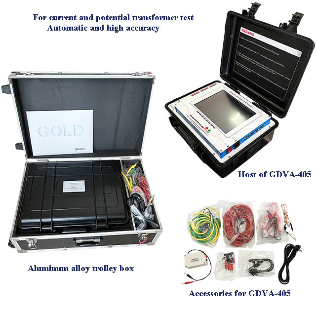 محلل IEC61869 CT PT لتحليل خاصية الإثارة للمحول الحالي والمحول المحتمل