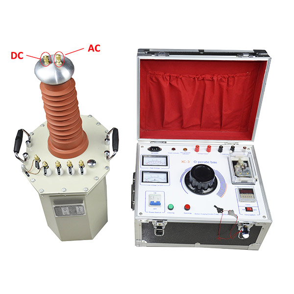 GDJZ Series Oil Test Transformer AC DC Hipot Tester لمحولات الطاقة تحمل اختبار الجهد