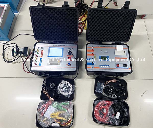 GDBC-901 Transformer TTR Tester و GDZC-20A اختبار المقاومة متعرج جاهزة للشحن